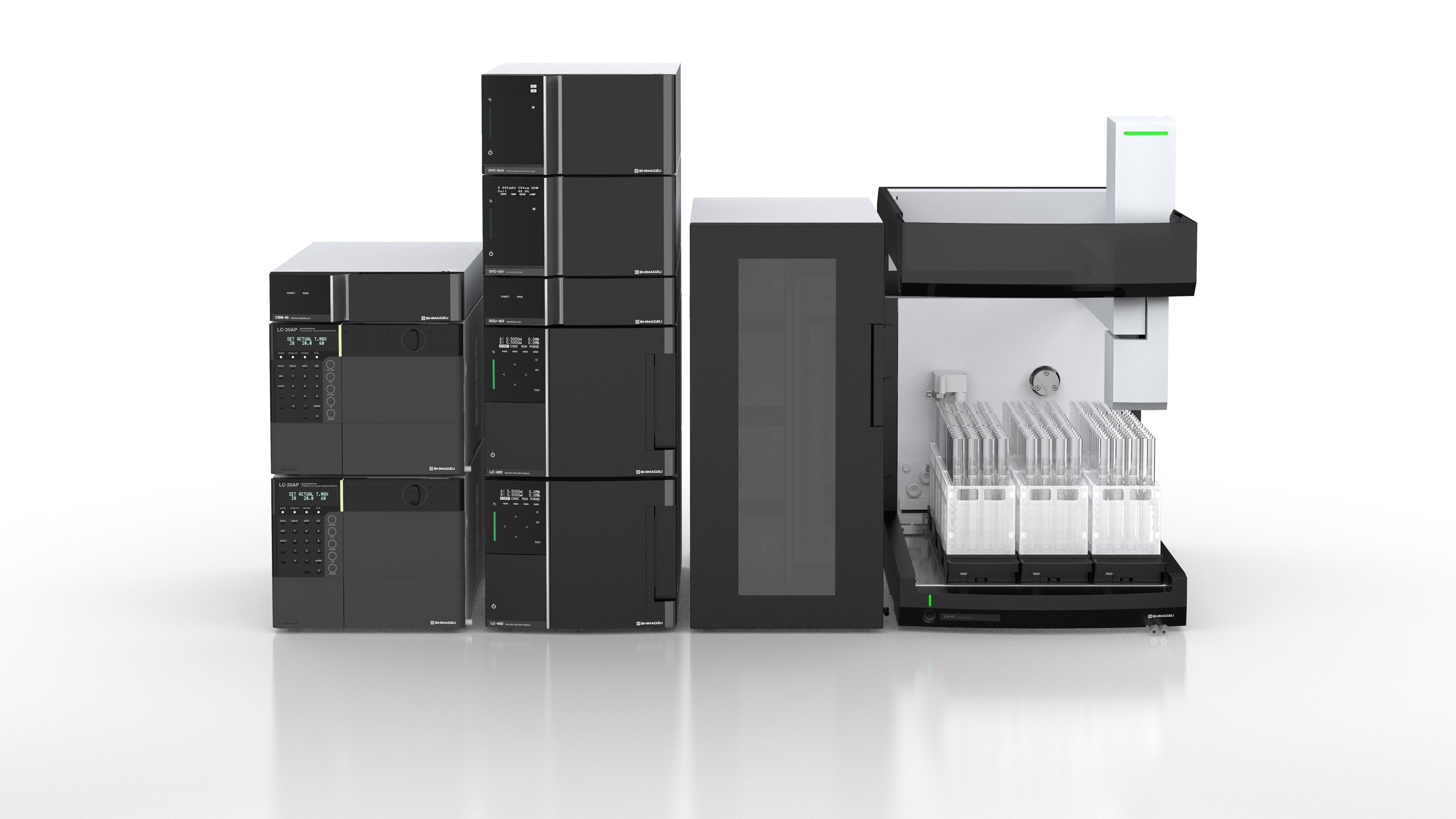 Shimadzu's Nexera Prep System designed for use in Preparative Chromatography