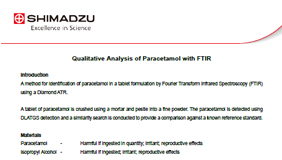FTIR experiment 1